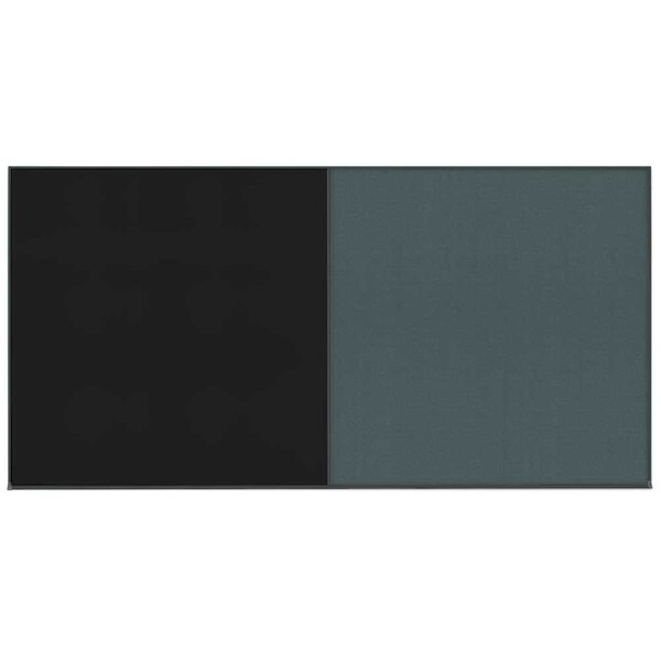 Enclosed Corkboard, 1 Door, 60"x36", 4" Fra